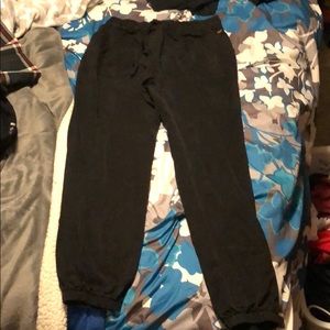 Pink(VS) black joggers